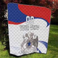 Custom Fiestas Patrias Chile Quilt Coat Of Arms - Wonder Print Shop