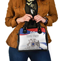 Custom Fiestas Patrias Chile Shoulder Handbag Coat Of Arms