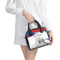 Custom Fiestas Patrias Chile Shoulder Handbag Coat Of Arms
