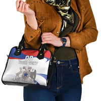 Custom Fiestas Patrias Chile Shoulder Handbag Coat Of Arms