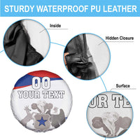 Custom Fiestas Patrias Chile Spare Tire Cover Coat Of Arms - Wonder Print Shop