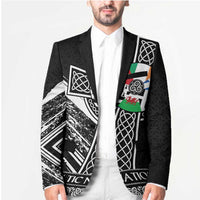 Cross Celtic Nations Blazer Six Celtic Countries Grunge Style - Wonder Print Shop