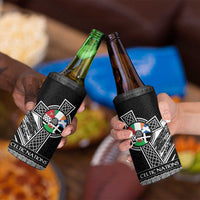 Cross Celtic Nations 4 in 1 Can Cooler Tumbler Six Celtic Countries Grunge Style - Wonder Print Shop