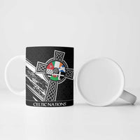 Cross Celtic Nations Ceramic Mug Six Celtic Countries Grunge Style - Wonder Print Shop