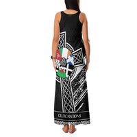 Cross Celtic Nations Family Matching Tank Maxi Dress and Hawaiian Shirt Six Celtic Countries Grunge Style - Wonder Print Shop