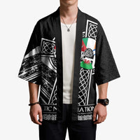 Cross Celtic Nations Kimono Six Celtic Countries Grunge Style - Wonder Print Shop