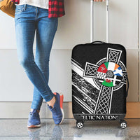 Cross Celtic Nations Luggage Cover Six Celtic Countries Grunge Style - Wonder Print Shop
