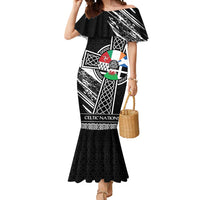 Cross Celtic Nations Mermaid Dress Six Celtic Countries Grunge Style - Wonder Print Shop