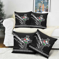 Cross Celtic Nations Pillow Cover Six Celtic Countries Grunge Style - Wonder Print Shop