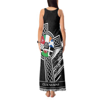 Cross Celtic Nations Tank Maxi Dress Six Celtic Countries Grunge Style - Wonder Print Shop