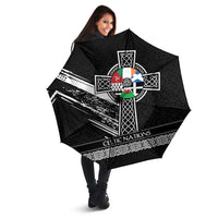 Cross Celtic Nations Umbrella Six Celtic Countries Grunge Style - Wonder Print Shop