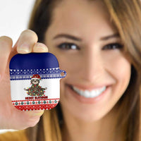 Costa Rica Christmas AirPods Case Merry Slothmas - Wonder Print Shop