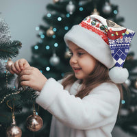 Costa Rica Christmas Santa Hat Merry Slothmas - Wonder Print Shop