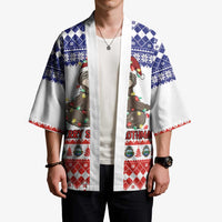 Costa Rica Christmas Kimono Merry Slothmas - Wonder Print Shop