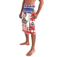 Costa Rica Christmas Lavalava Merry Slothmas - Wonder Print Shop