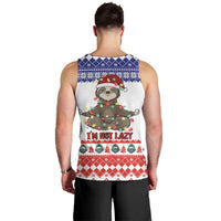 Costa Rica Christmas Men Tank Top Merry Slothmas - Wonder Print Shop