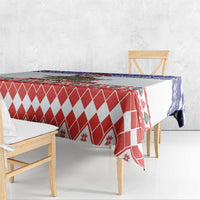 Costa Rica Christmas Tablecloth Merry Slothmas - Wonder Print Shop