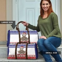 Costa Rica Christmas Travel Bag Merry Slothmas - Wonder Print Shop