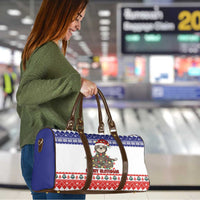 Costa Rica Christmas Travel Bag Merry Slothmas - Wonder Print Shop