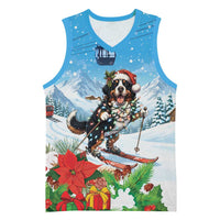 Switzerland Christmas Basketball Jersey Merry Swissmas Bernese Mountain Dog - Wonder Print Shop