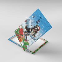 Switzerland Christmas Canvas Wall Art Merry Swissmas Bernese Mountain Dog - Wonder Print Shop