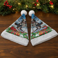 Switzerland Christmas Santa Hat Merry Swissmas Bernese Mountain Dog - Wonder Print Shop