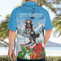 Switzerland Christmas Hawaiian Shirt Merry Swissmas Bernese Mountain Dog - Wonder Print Shop