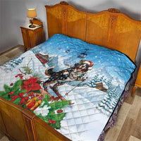 Switzerland Christmas Quilt Merry Swissmas Bernese Mountain Dog - Wonder Print Shop