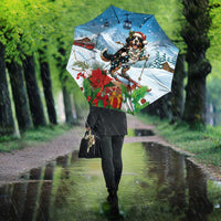 Switzerland Christmas Umbrella Merry Swissmas Bernese Mountain Dog - Wonder Print Shop