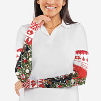 Personalized Merry Swissmas Arm Sleeves Bernese Mountain Dog Christmas Pattern - Wonder Print Shop