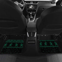 Merry Krampus Creepy Christmas Holiday Car Mats Green Version - Wonder Print Shop