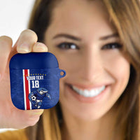 Cape Verde Football Custom AirPods Case Pride Of The Islands - Wonder Print Shop