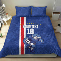 Cape Verde Football Custom Bedding Set Pride Of The Islands - Wonder Print Shop