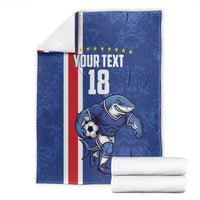 Cape Verde Football Custom Blanket Pride Of The Islands - Wonder Print Shop