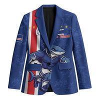 Cape Verde Football Custom Blazer Pride Of The Islands - Wonder Print Shop