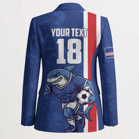 Cape Verde Football Custom Blazer Pride Of The Islands - Wonder Print Shop