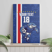Cape Verde Football Custom Canvas Wall Art Pride Of The Islands - Wonder Print Shop