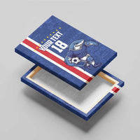 Cape Verde Football Custom Canvas Wall Art Pride Of The Islands - Wonder Print Shop