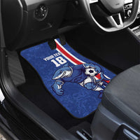 Cape Verde Football Custom Car Mats Pride Of The Islands - Wonder Print Shop