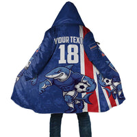 Cape Verde Football Custom Cloak Pride Of The Islands - Wonder Print Shop