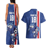 Cape Verde Football Custom Couples Matching Tank Maxi Dress and Hawaiian Shirt Pride Of The Islands - Wonder Print Shop