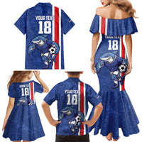 Cape Verde Football Custom Family Matching Mermaid Dress and Hawaiian Shirt Pride Of The Islands - Wonder Print Shop