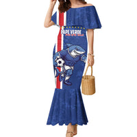Cape Verde Football Custom Family Matching Mermaid Dress and Hawaiian Shirt Pride Of The Islands - Wonder Print Shop