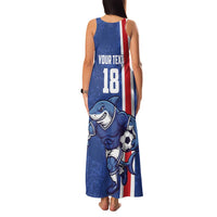 Cape Verde Football Custom Family Matching Tank Maxi Dress and Hawaiian Shirt Pride Of The Islands - Wonder Print Shop