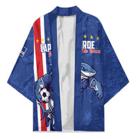 Cape Verde Football Custom Kimono Pride Of The Islands - Wonder Print Shop