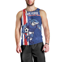 Cape Verde Football Custom Men Tank Top Pride Of The Islands - Wonder Print Shop