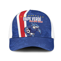 Cape Verde Football Mesh Trucker Cap Pride Of The Islands - Wonder Print Shop
