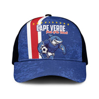 Cape Verde Football Mesh Trucker Cap Pride Of The Islands - Wonder Print Shop