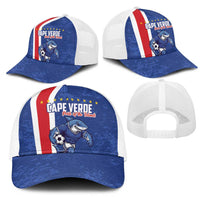 Cape Verde Football Mesh Trucker Cap Pride Of The Islands - Wonder Print Shop