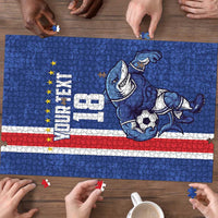 Cape Verde Football Custom Puzzle Pride Of The Islands - Wonder Print Shop